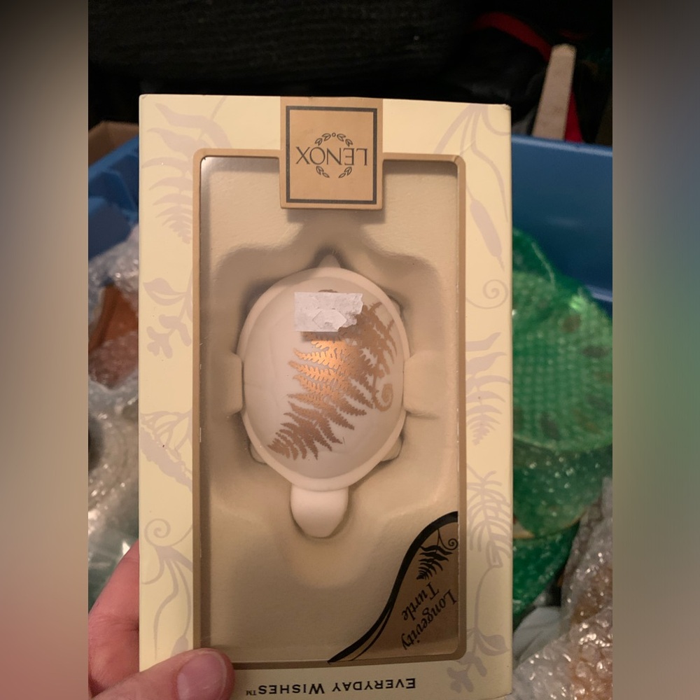NIB Lenox “Everyday Wishes” longevity turtle